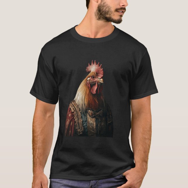 Chicken Mediaeval T-Shirt (Front)