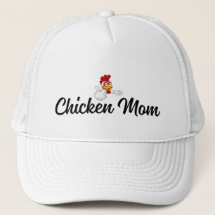 Chicken mom trucker hat