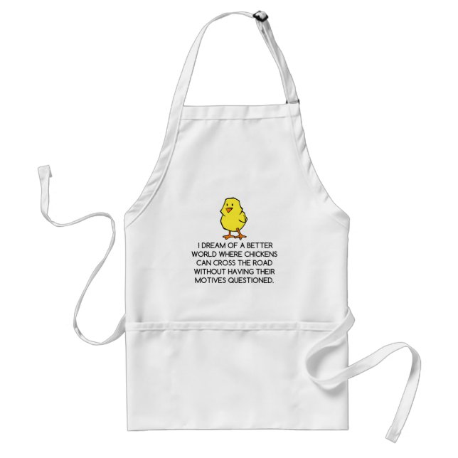 CHICKEN MOTIVES STANDARD APRON (Front)