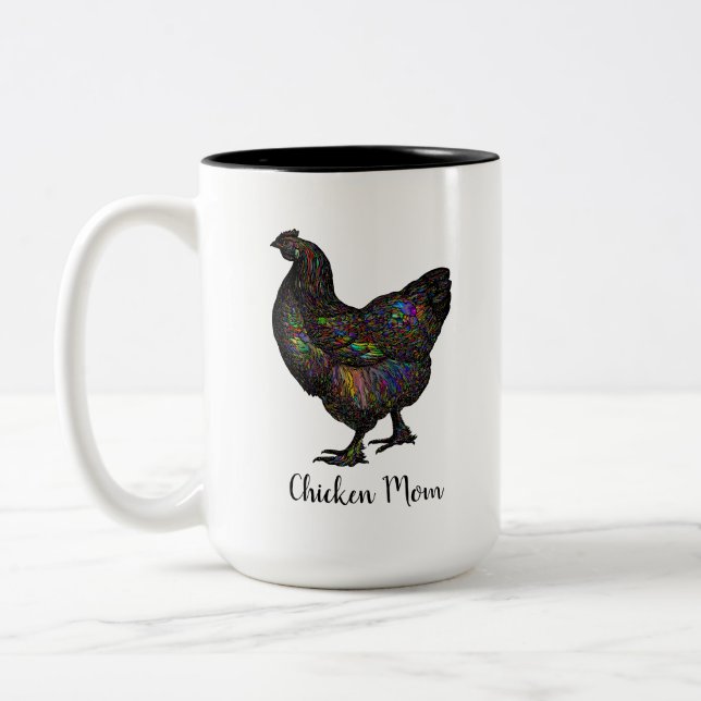 Chicken Mum Coffee Cup (Left)