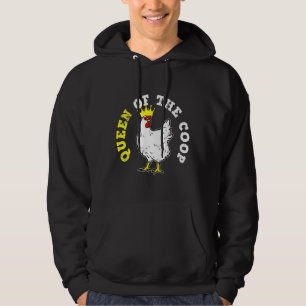 Chicken Mum Farmer   Hoodie