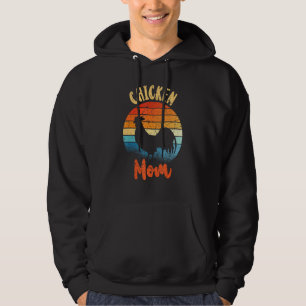 Chicken Mum Poultry Mum Farm Farmer Women Hoodie