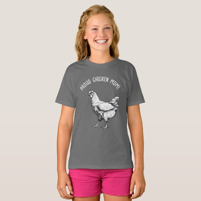 Chicken mum! T-Shirt (Front Full)