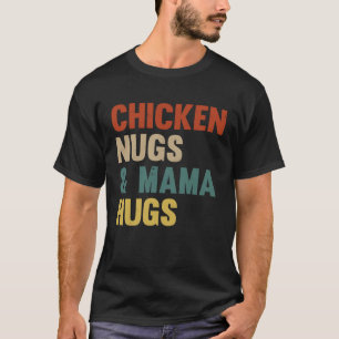 Chicken Mum Vintage for Mum or Grandma Nugget T-Shirt