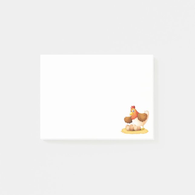 Chicken n' Eggs  Post-it® Notes (Front)