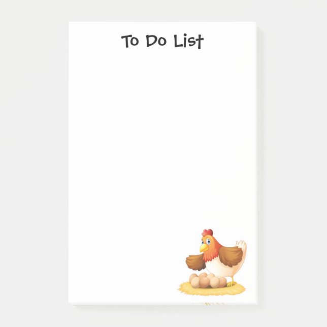 Chicken n' Eggs Post-it® Notes (Front)