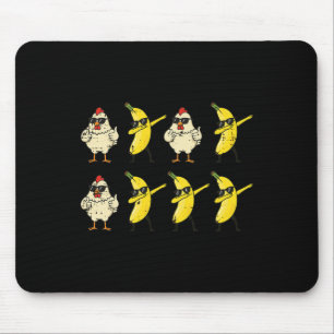 Chicken Nana Dance Dab Funny Dance Meme Kids Men W Mouse Mat
