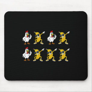 Chicken Nana Dance Dab Funny Dance Meme Kids Men W Mouse Mat