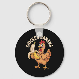 Chicken Nana Meme Trending Funny Chicken Nana _1 Key Ring