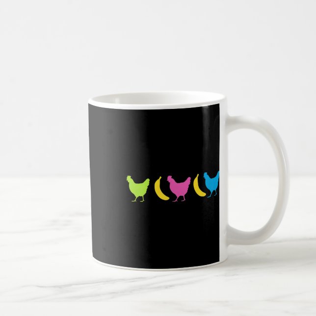 Chicken Nana Trending Meme  Coffee Mug (Right)