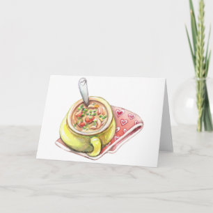 Chicken Noodle Soup Card