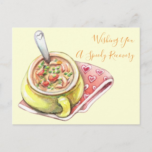 Chicken Noodle Soup Postcard (Front)