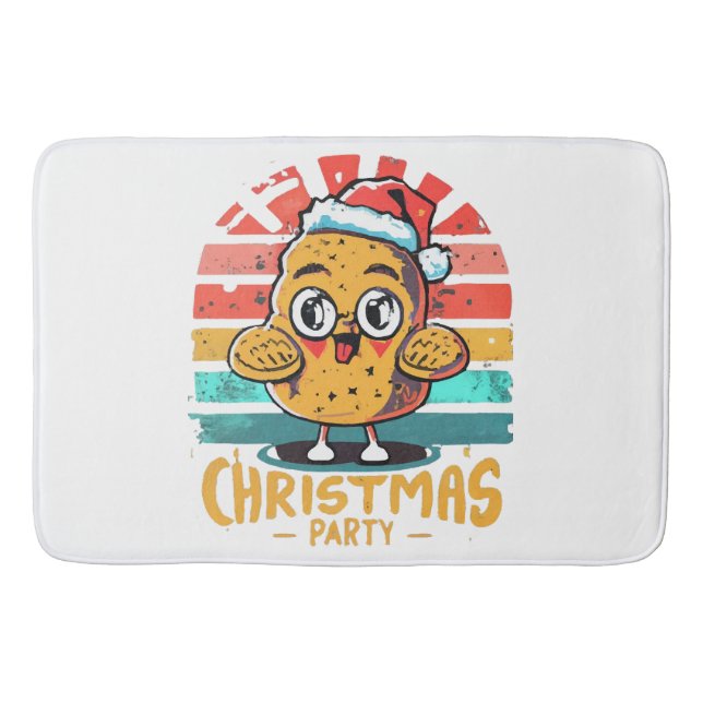 Chicken-nugget Bath Mat (Front)
