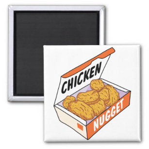 Chicken Nugget Box Magnet