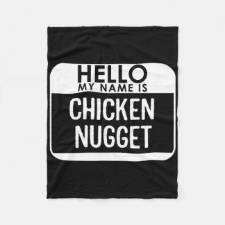 Chicken Nugget Costume Fun Easy Last Minute Hallow Fleece Blanket