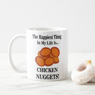 Chicken Nugget Fast Food Funny Chicken Nugget Coffee Mug