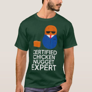 Chicken Nugget Food Pun Funny Farmer Farming T-Shirt