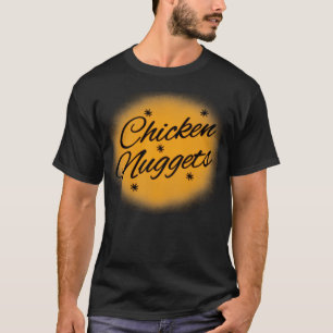Chicken Nuggets Airbrush nival Funny Joke T-Shirt