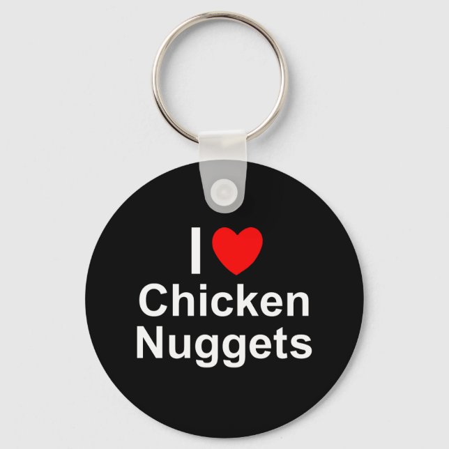 Chicken Nuggets Key Ring (Front)