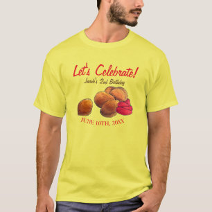 Chicken Nuggets with Ketchup Junk Fast Food Foodie T-Shirt