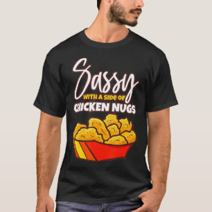 Chicken Nugs and Mama Hugs Cute Chicken Nuggets Gi T-Shirt