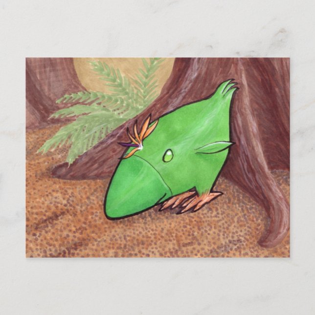 Chicken of Plant postcard (Front)