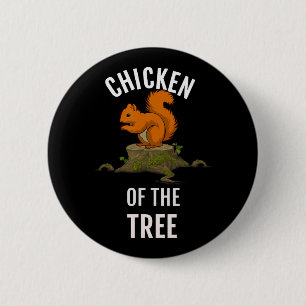 Chicken Of The Tree 6 Cm Round Badge