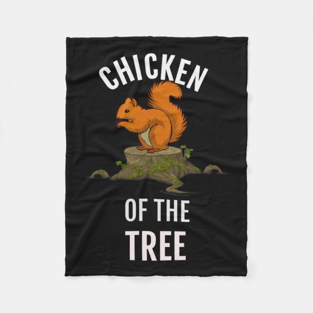 Chicken Of The Tree  Fleece Blanket (Front)