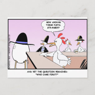 Chicken Or Egg? Funny Gifts & Collectibles Postcard