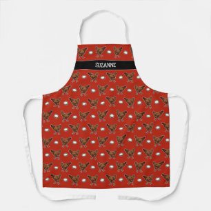 Chicken or the Egg? add your name Apron