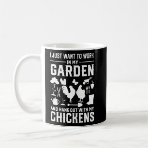 Chicken Owner Gardening Homestead Gardener Joke 9  Coffee Mug
