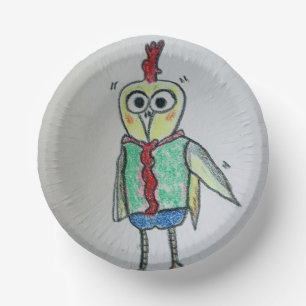 Chicken Paper Plate