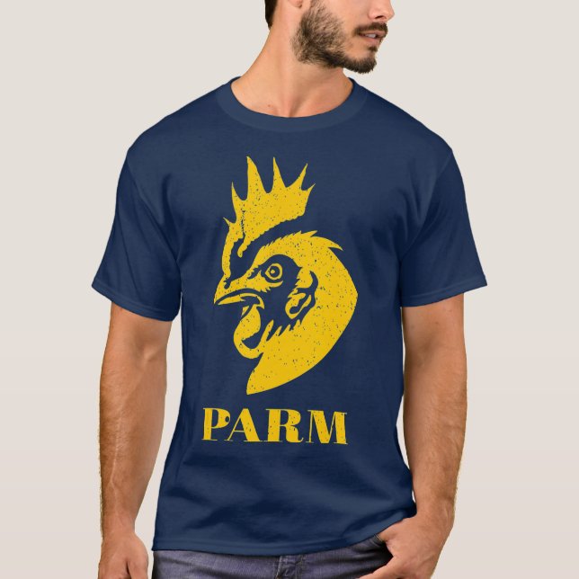 Chicken Parm Meat Lovers Tee Funny Farm Gifts (Front)