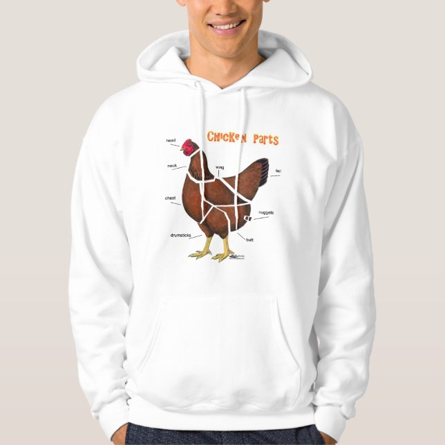 Chicken Parts Hoodie (Front)