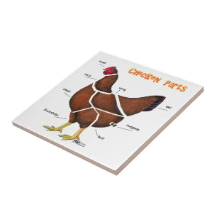 Chicken Parts Tile