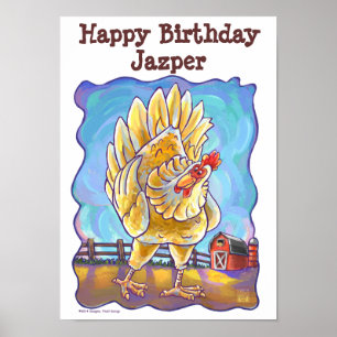Chicken Party Centre Poster