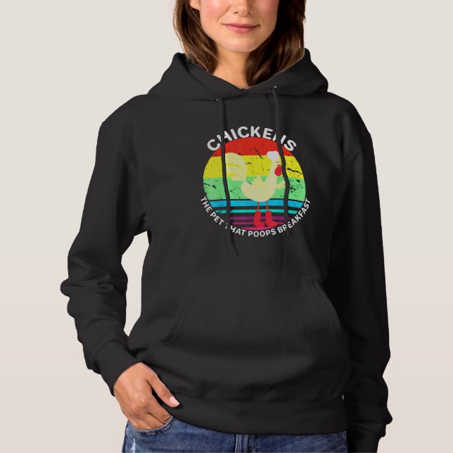 Chicken Pet  Hoodie (Front)