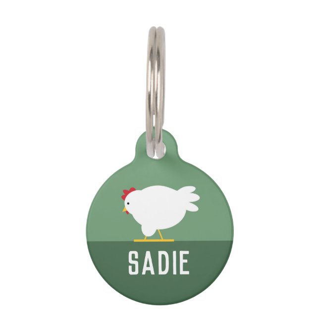 Chicken Pet Tag (Front)