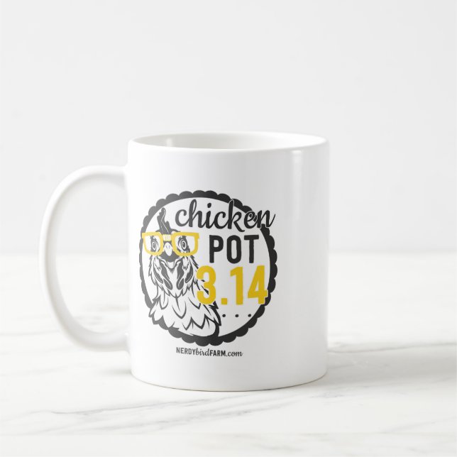 Chicken Pot 3.14  Coffee Mug (Left)