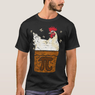 Chicken Pot PI Day Men Women Kids Math T-Shirt