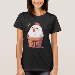 Chicken Pot Pi Day Men Women Kids Math Teacher Gif T-Shirt