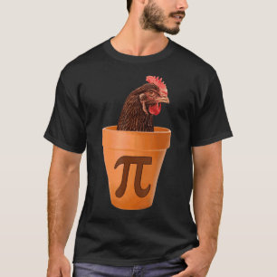 Chicken Pot Pi  Day Pie Math  Geek  3 14 T-Shirt