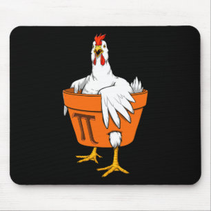Chicken Pot Pi Day T Shirt Gift Men Women Kids Mat Mouse Mat