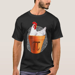 Chicken Pot Pi Day T Shirt Men Women Kids Math