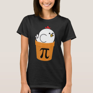 Chicken Pot Pi Funny Math Day 2 T-Shirt
