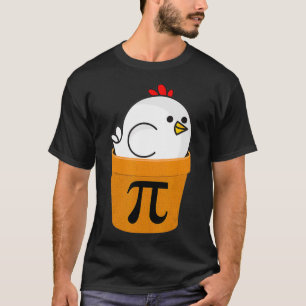 Chicken Pot Pi , Funny Math Day Gifts  T-Shirt