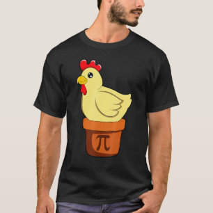 Chicken Pot Pi Funny Math Day T-Shirt