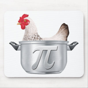 chicken pot pi - Funny Math Mouse Mat