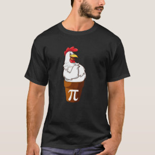 Chicken Pot Pi Funny Pi Day Chicken Pot Pi T-Shirt