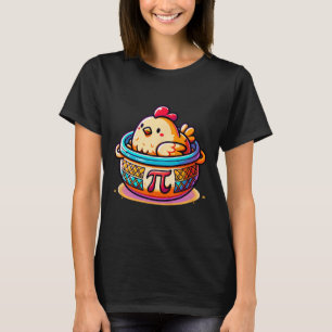 Chicken Pot Pi Funny Pi Day Math  T-Shirt